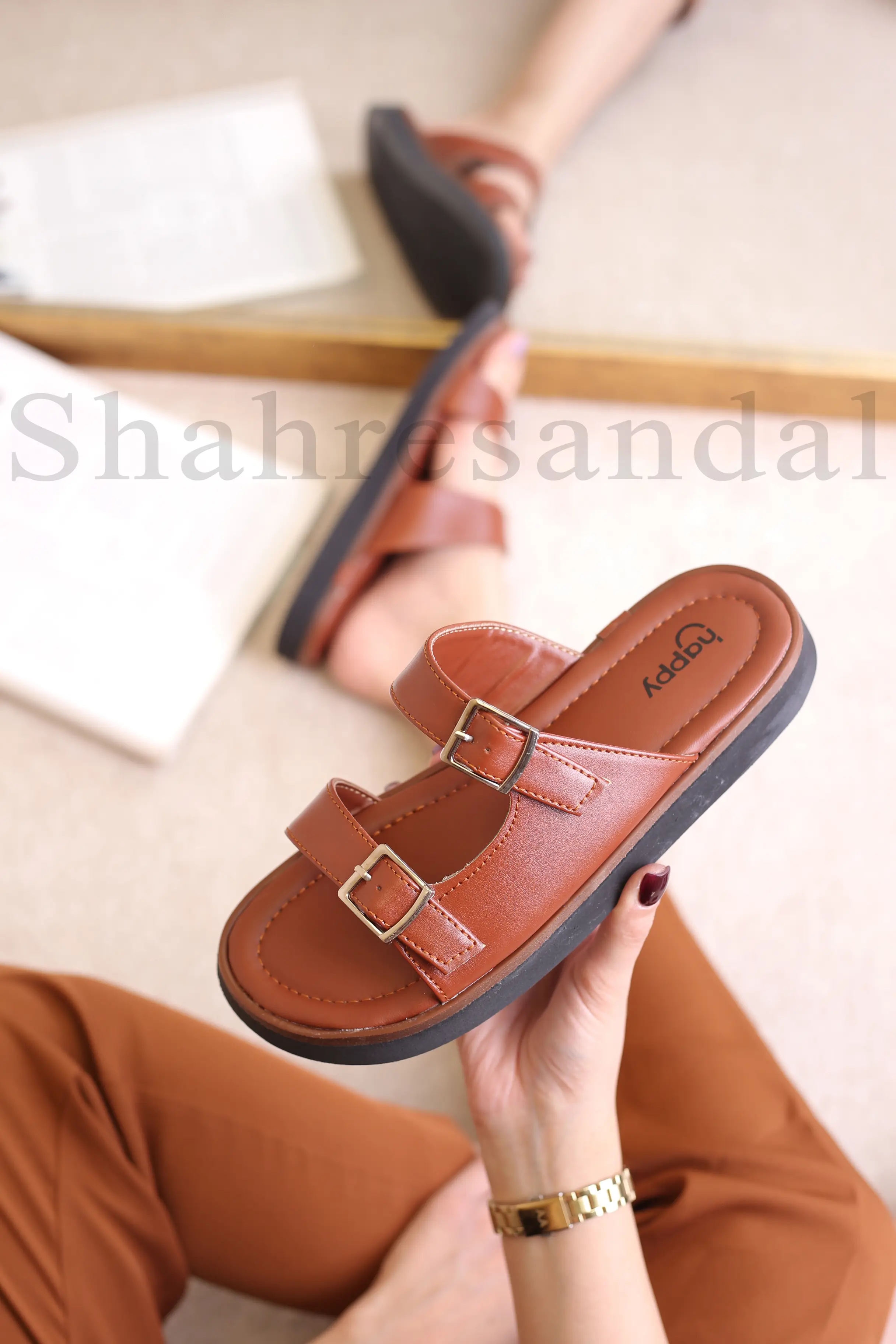 کفش صندل زنانه دوسگک کالین