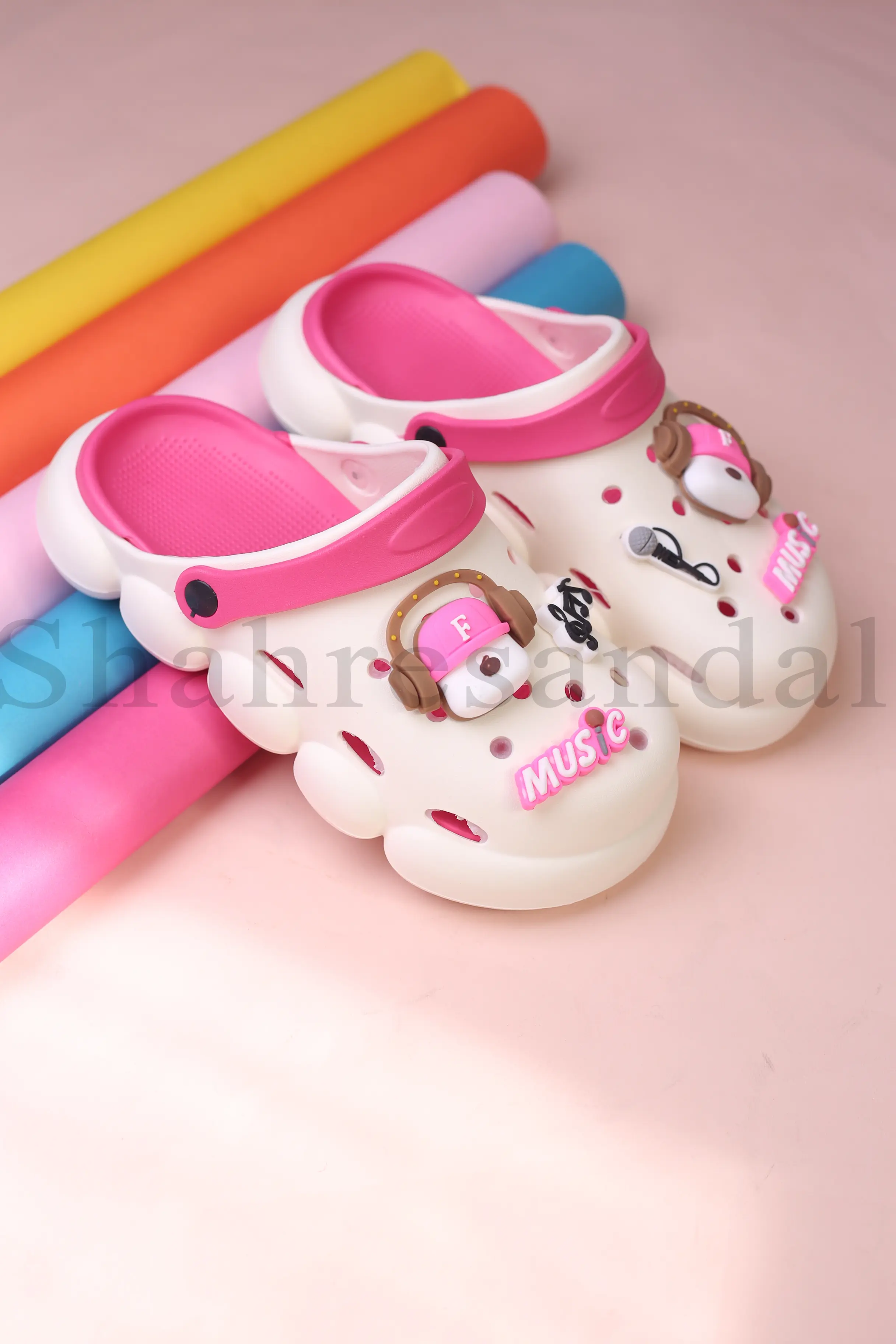 کفش صندل زنانه رکابدار کراکس موزیک