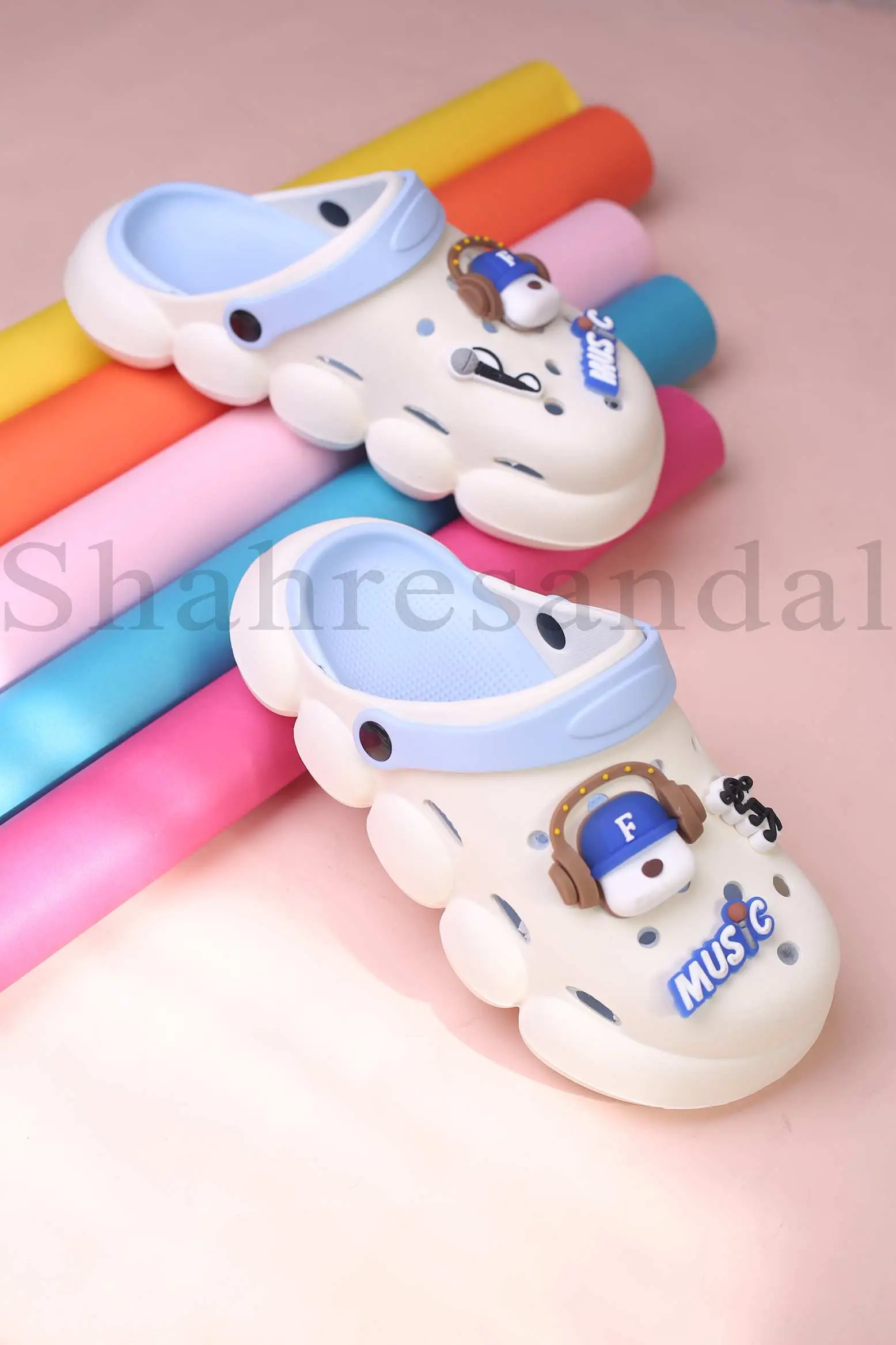 کفش صندل زنانه رکابدار کراکس موزیک