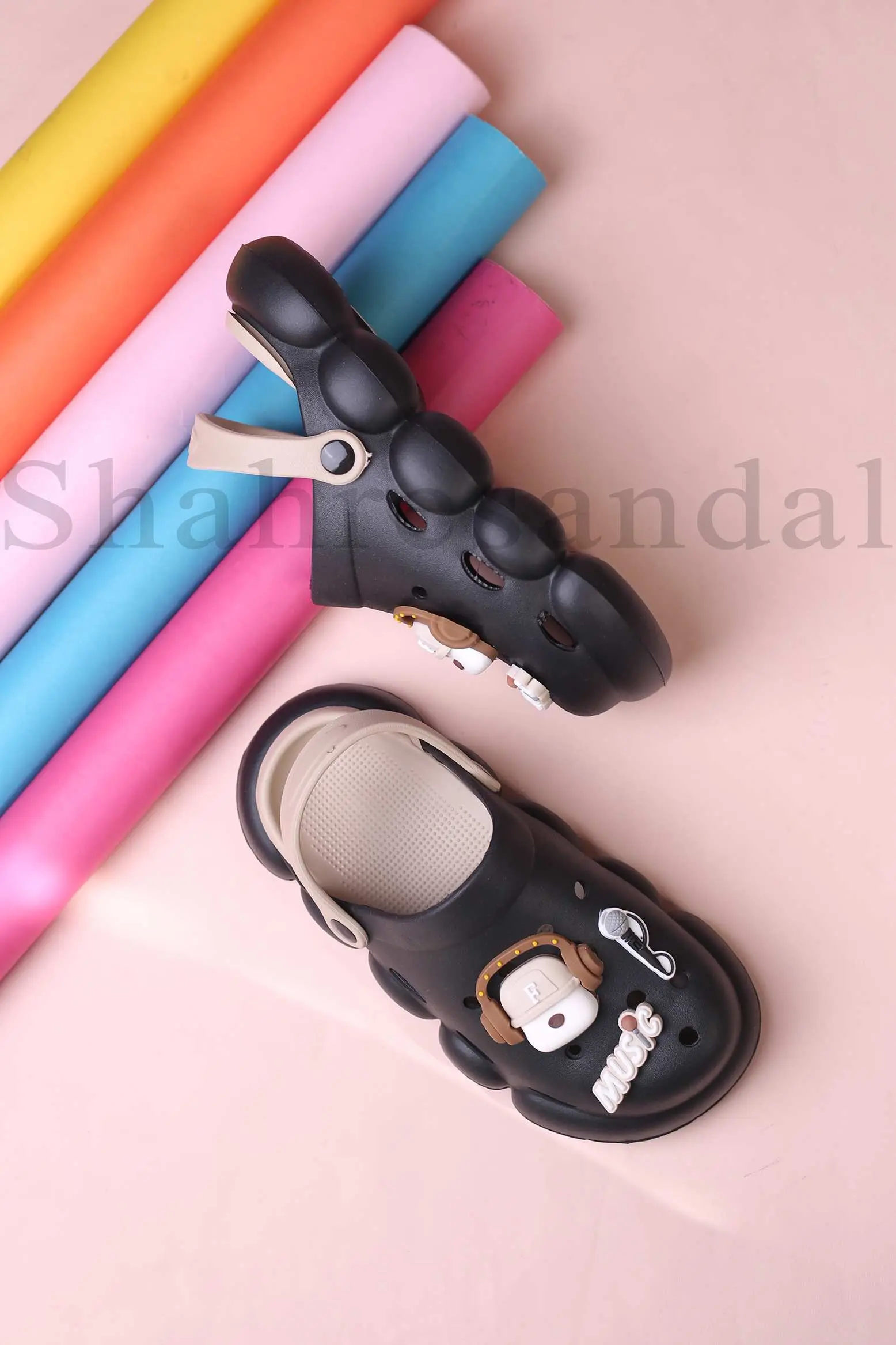 کفش صندل زنانه رکابدار کراکس موزیک