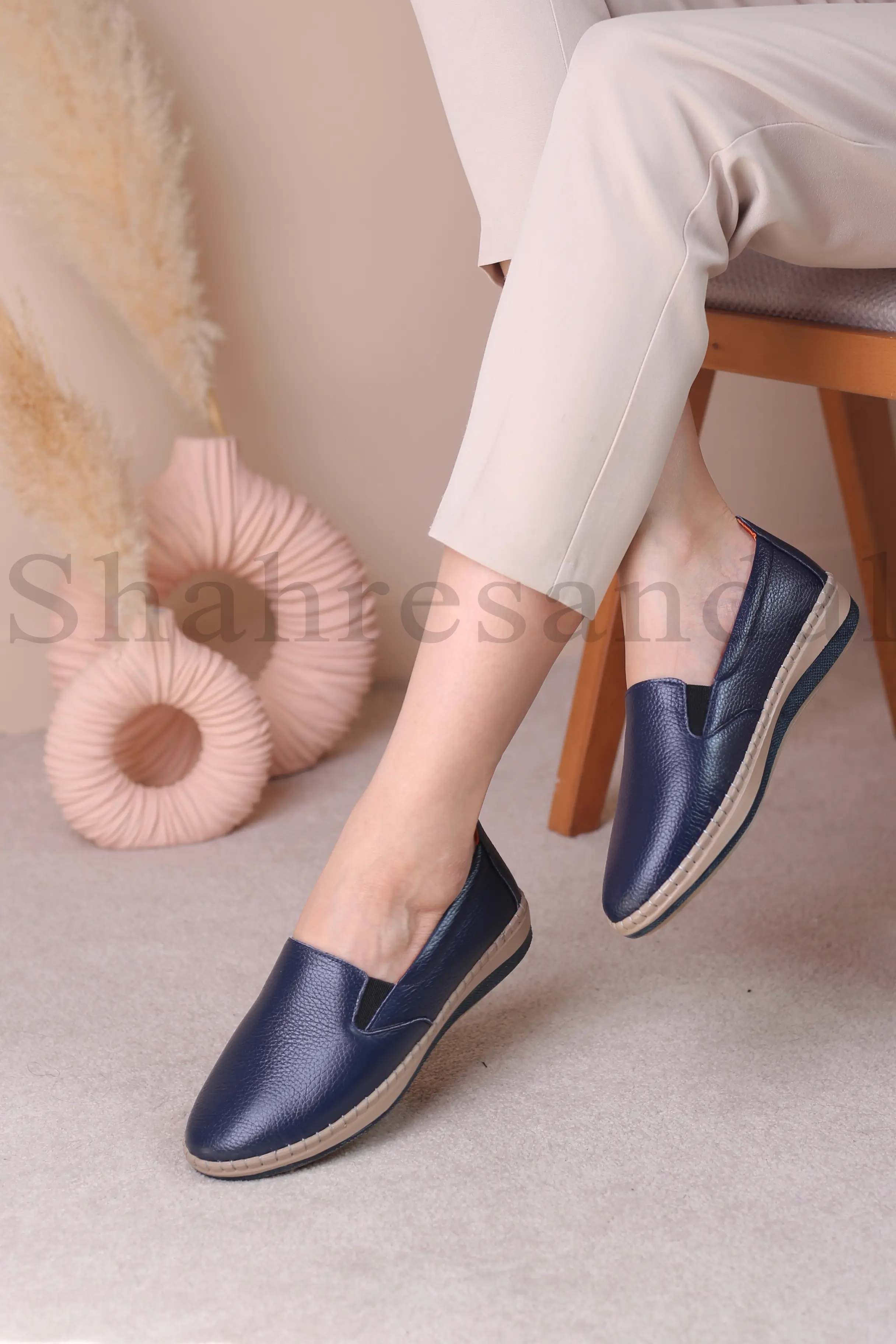 کفش پرسنلی زنانه کلارک طبی چرم