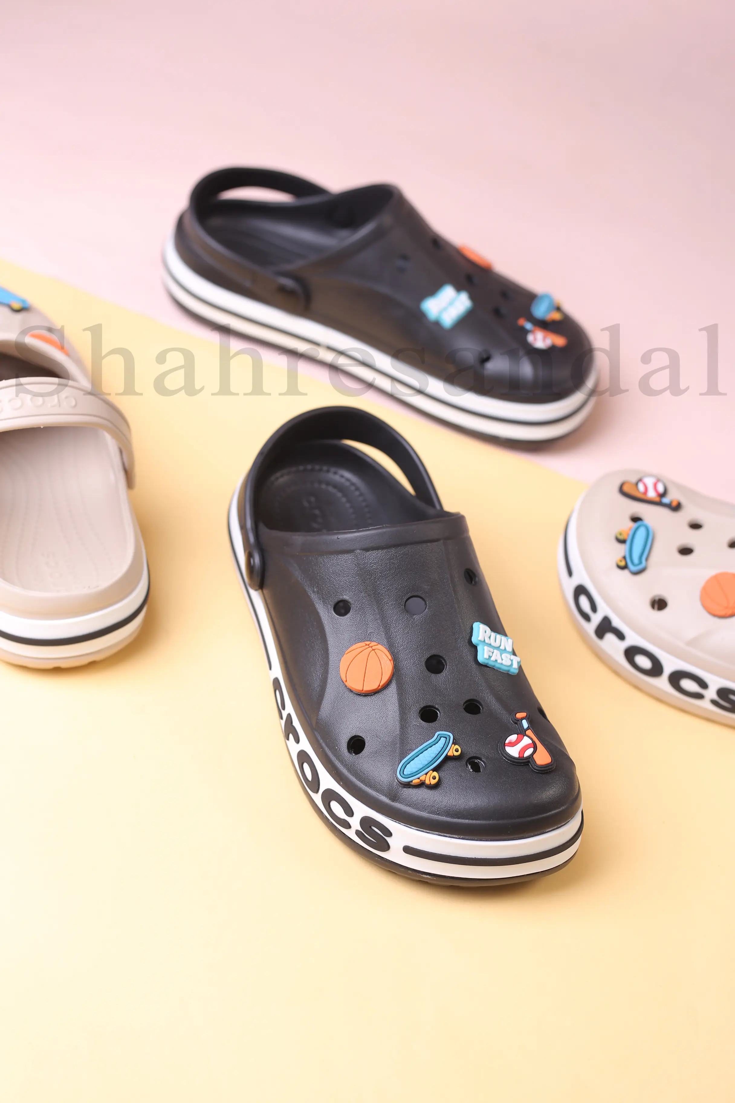 کفش صندل رکابدار مردانه پلاس کد 3007