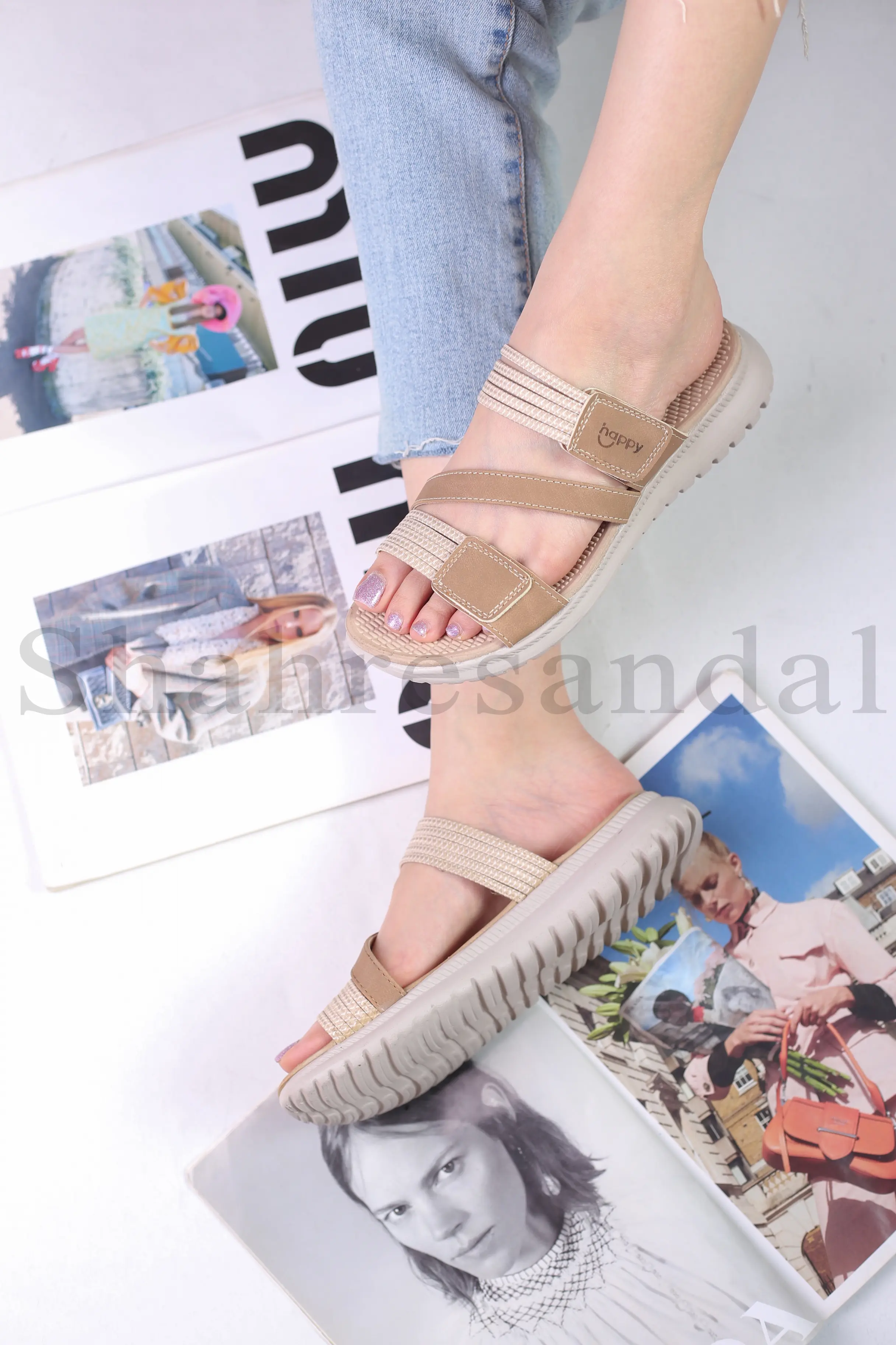 کفش صندل زنانه راحتی روژین