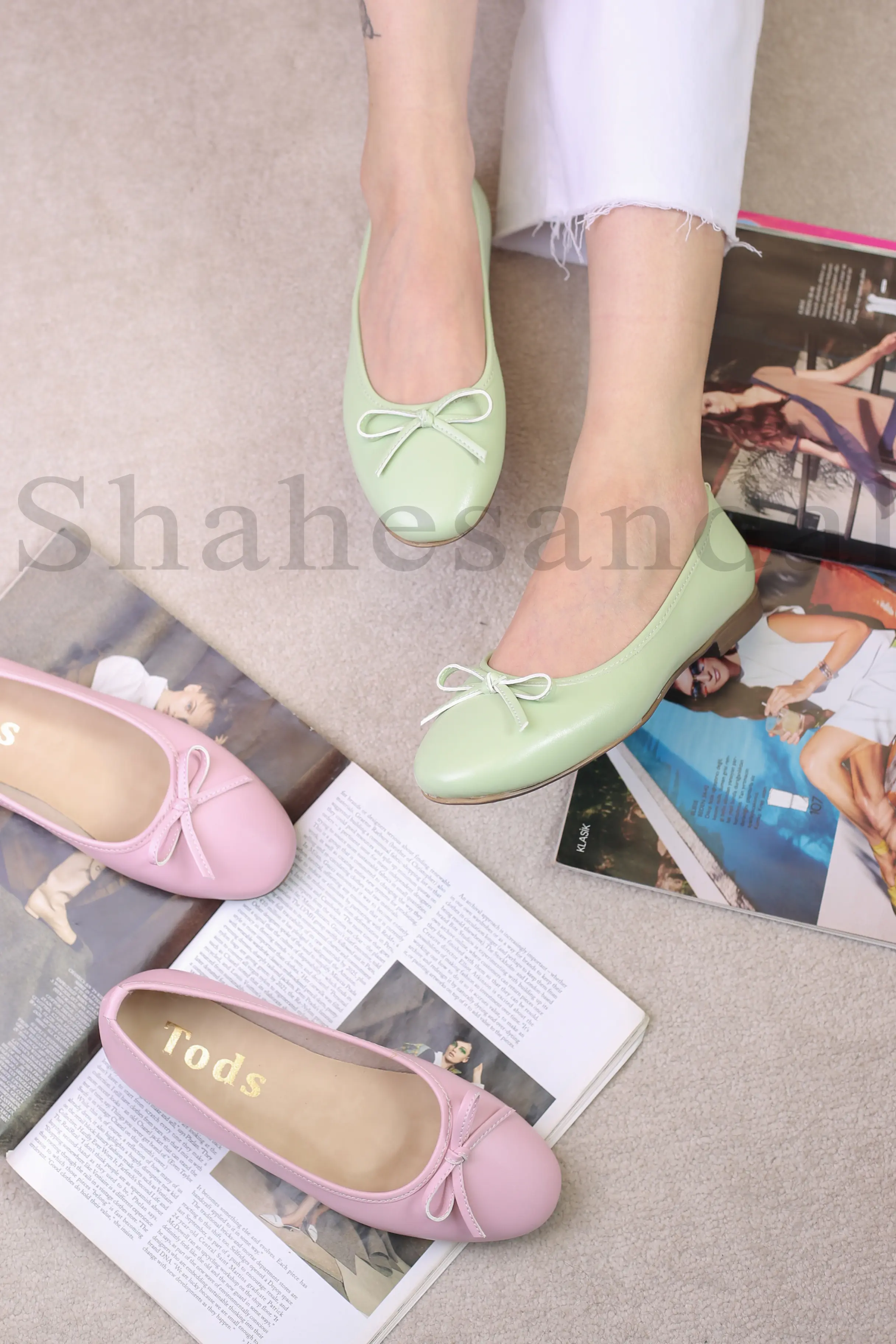 کفش کالج زنانه کد 8373