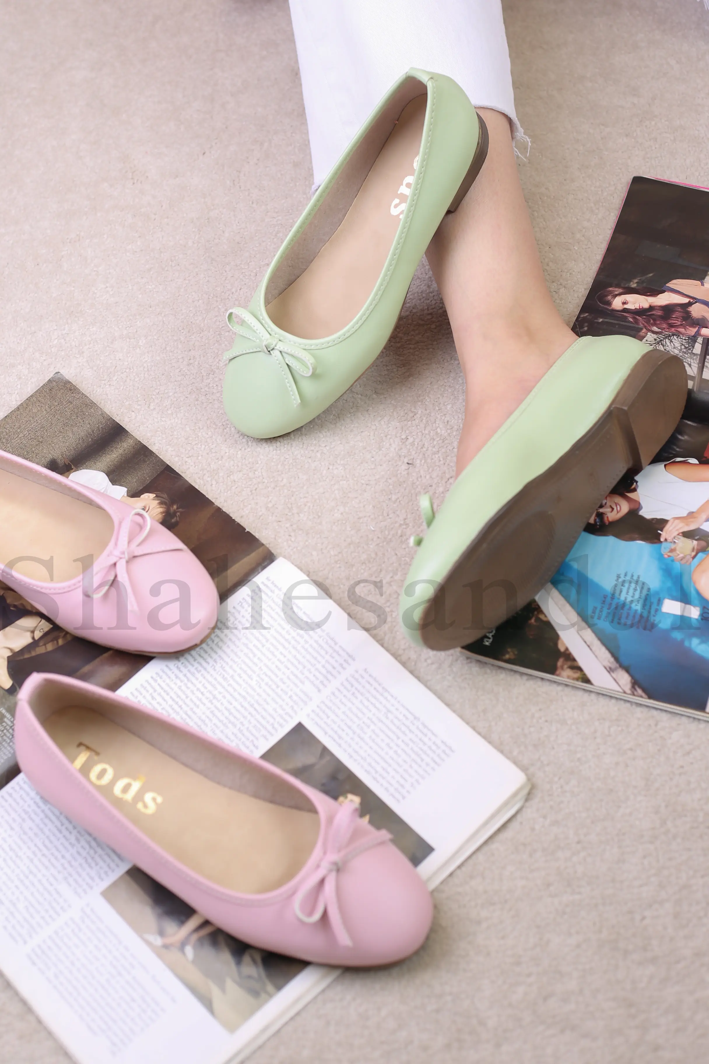 کفش کالج زنانه کد 8373