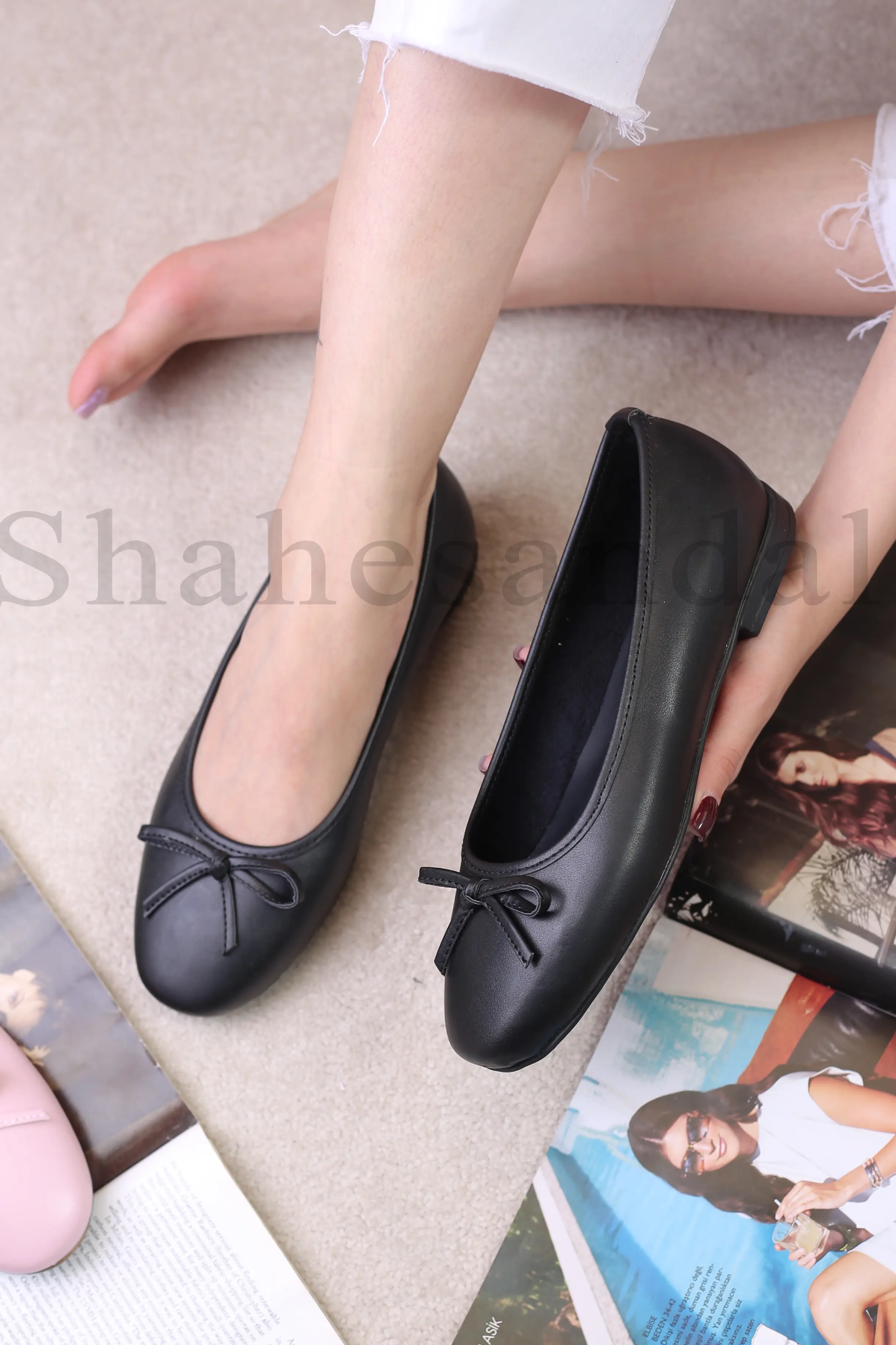 کفش کالج زنانه کد 8373