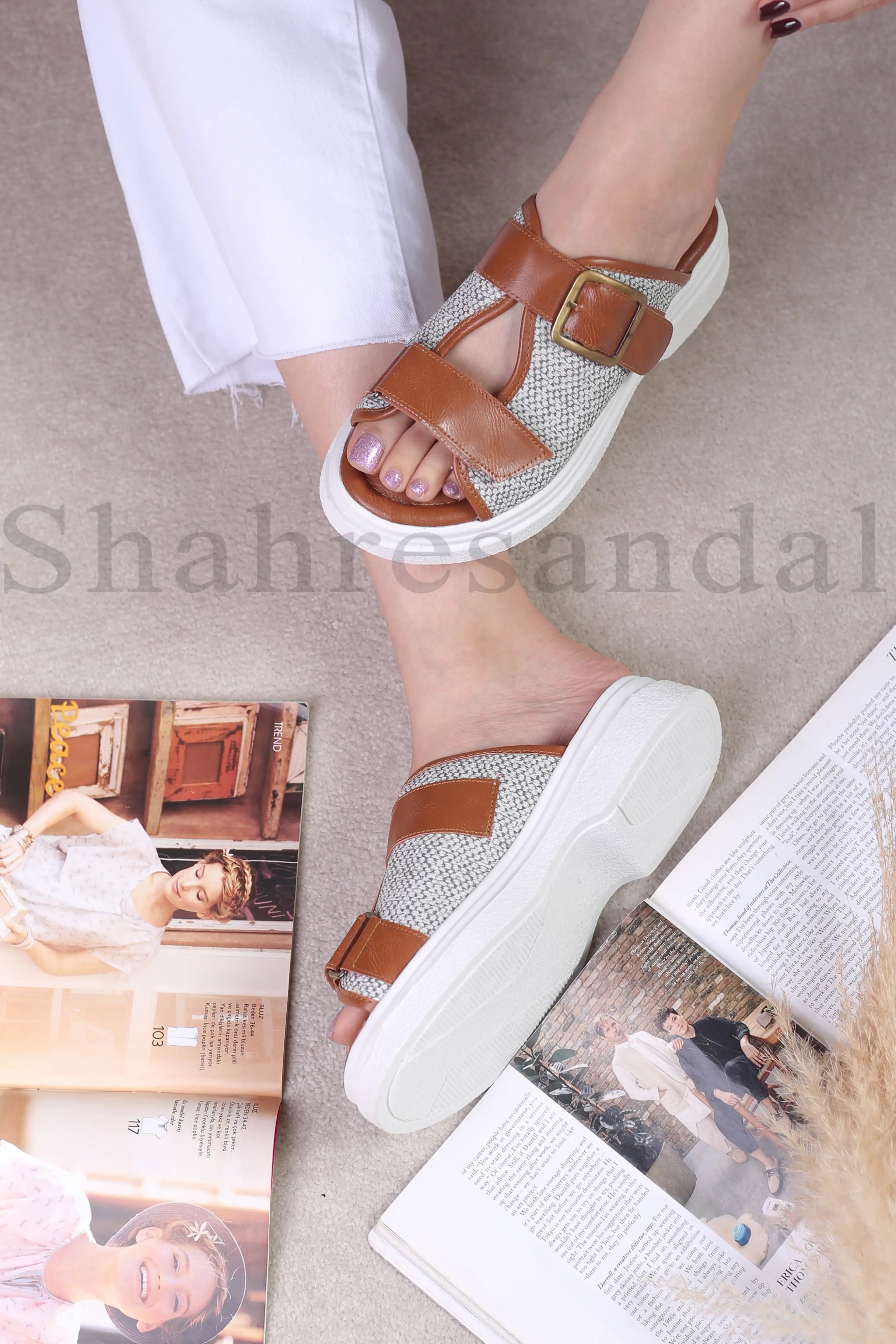 کفش صندل زنانه کد 525