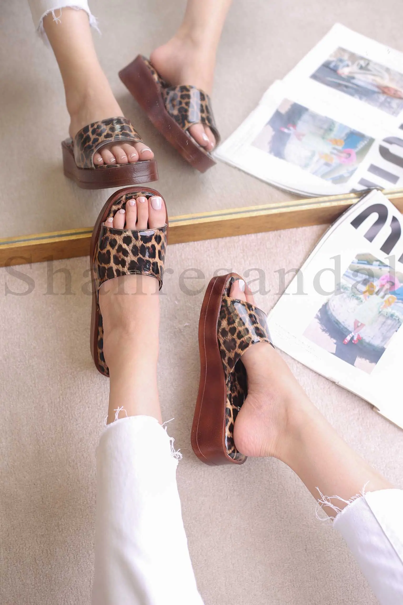 کفش صندل زنانه کد 530