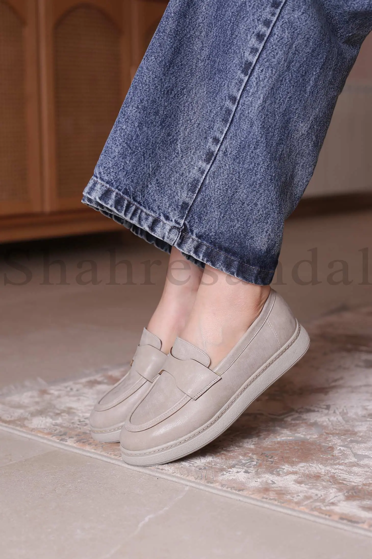 کفش کالج زنانه لبخند کد 9012