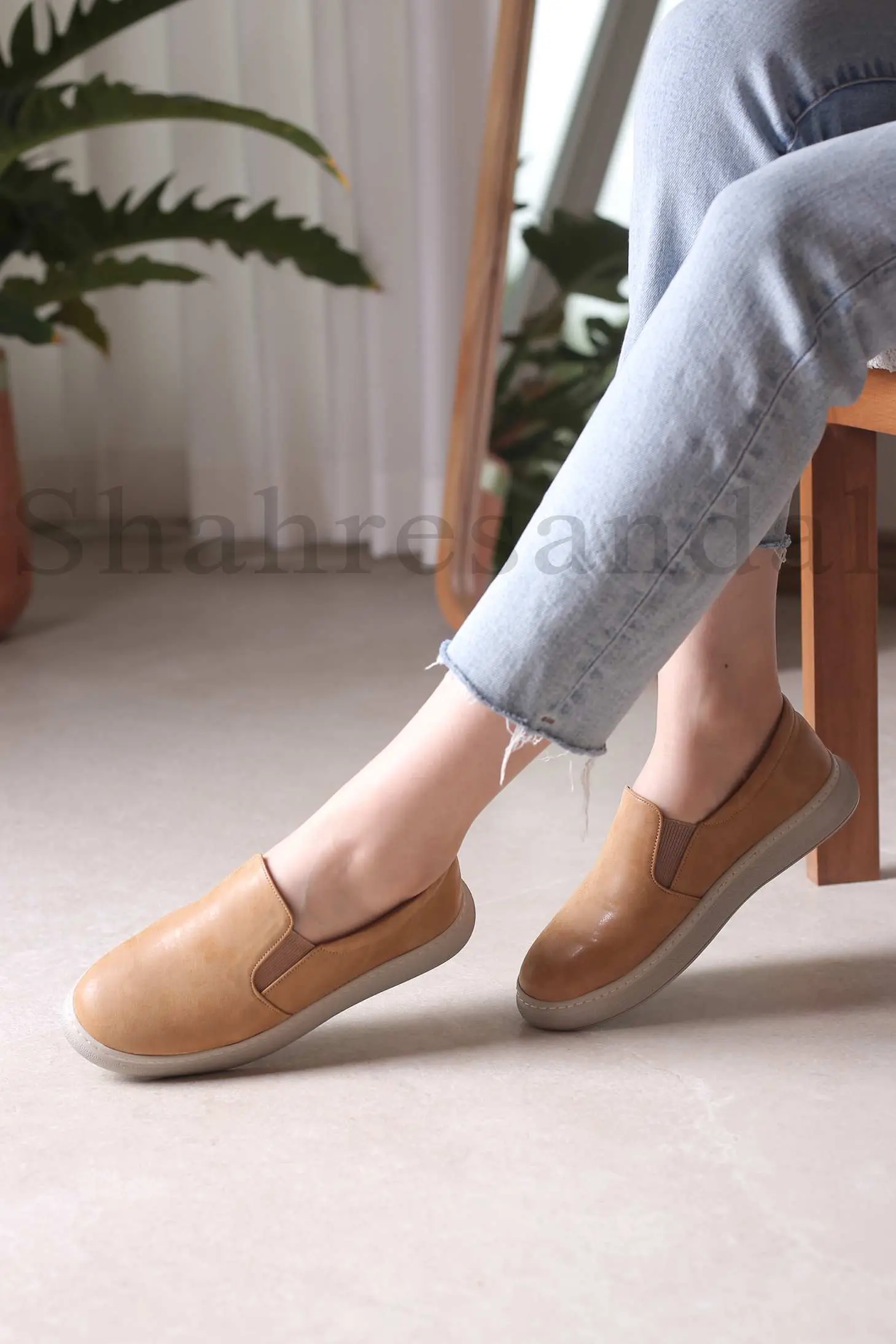 کفش کالج زنانه کد 9008