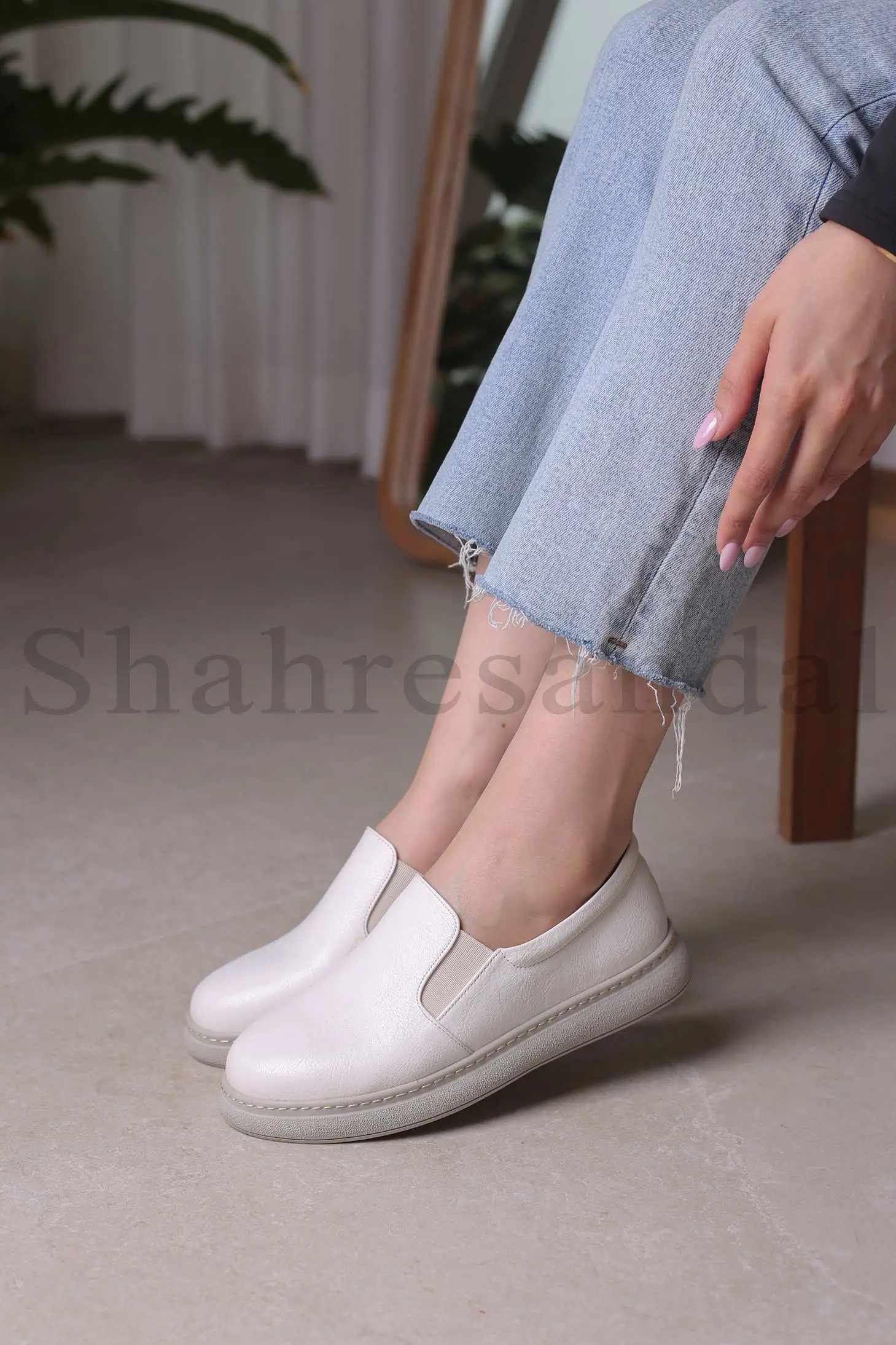 کفش کالج زنانه کد 9008