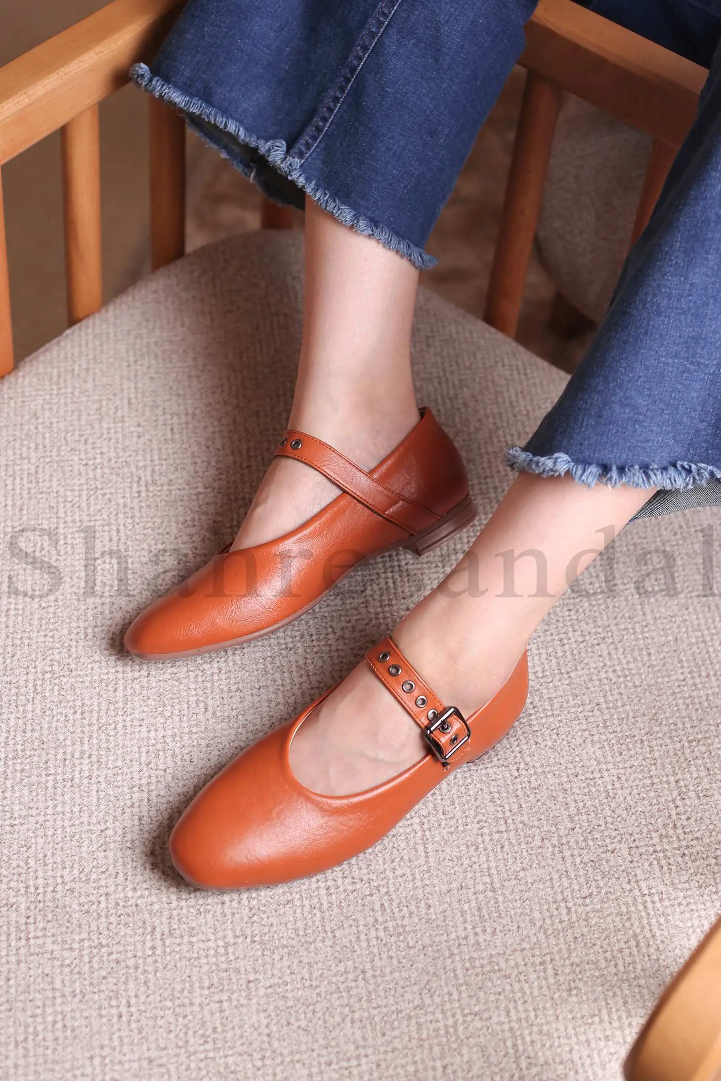 کفش کالج زنانه کد 9011