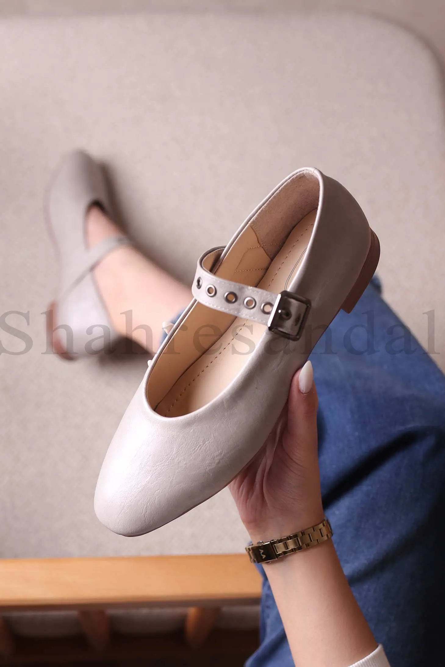 کفش کالج زنانه کد 9011