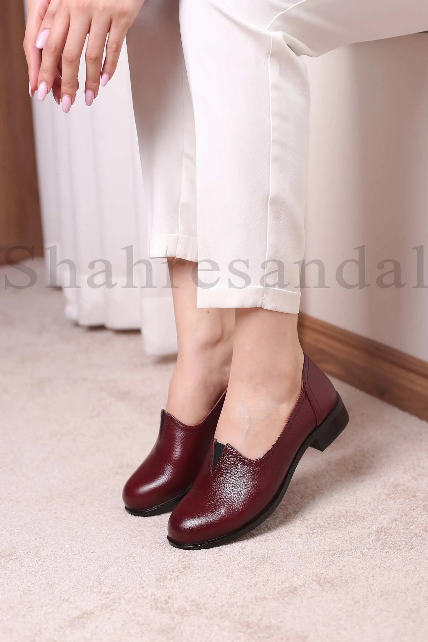 کفش پرسنلی پاشنه دار زنانه کد 4010