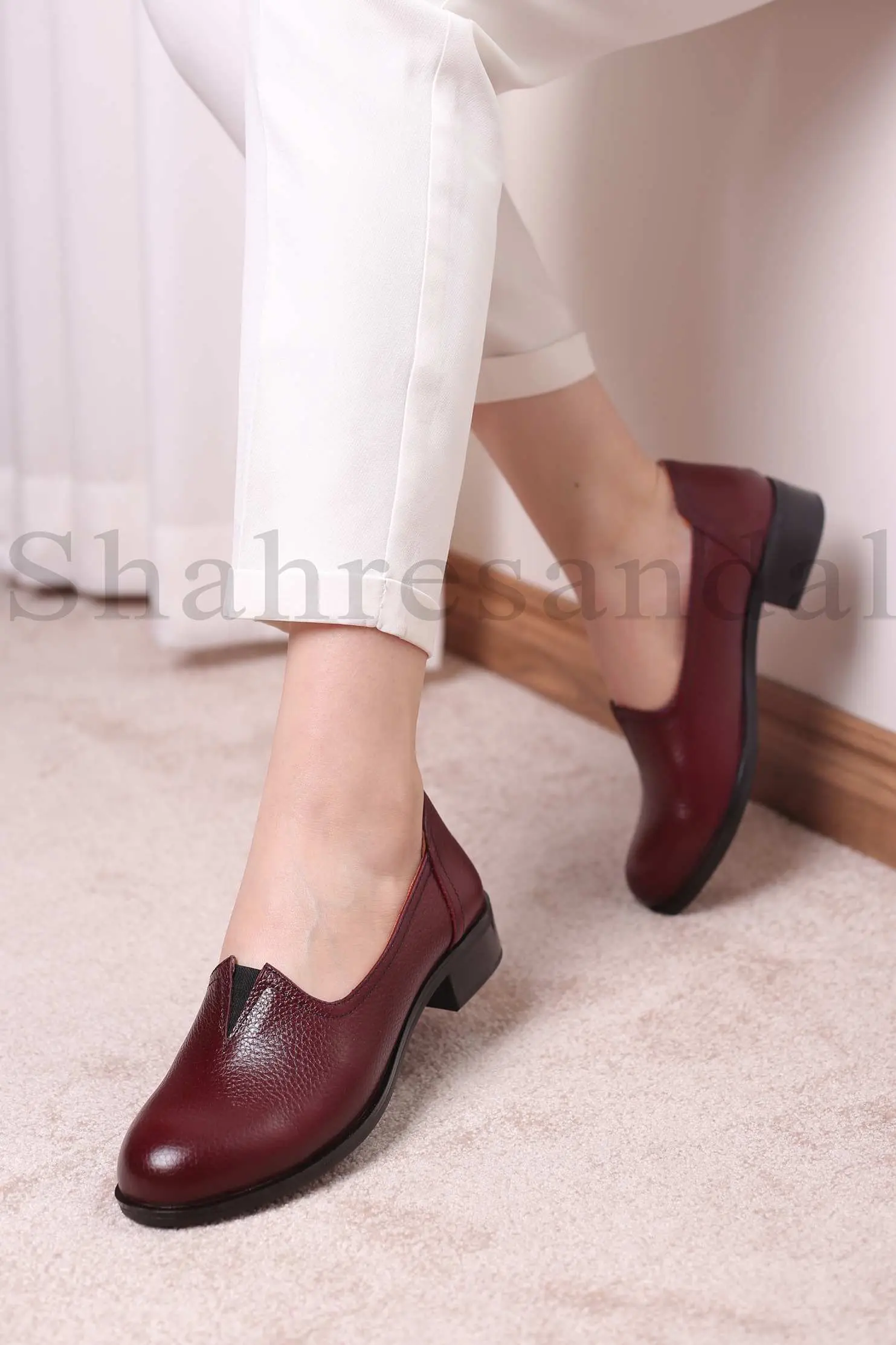 کفش پرسنلی پاشنه دار زنانه کد 4010