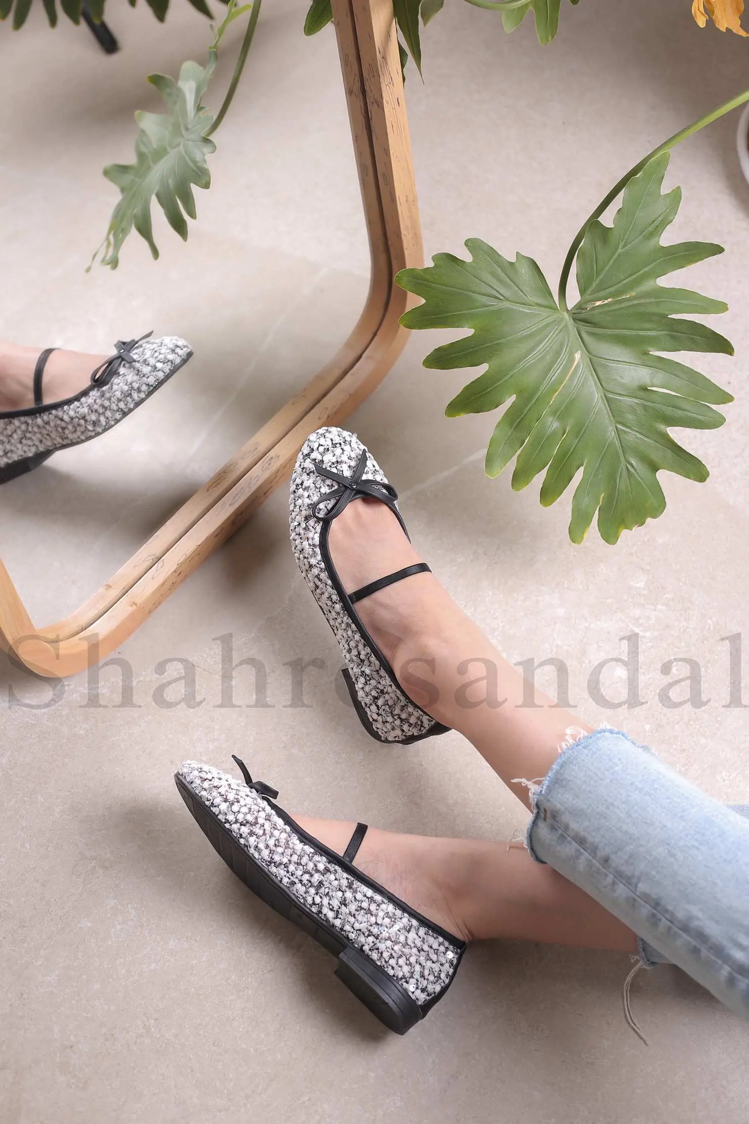 کفش کالج زنانه کد 6025