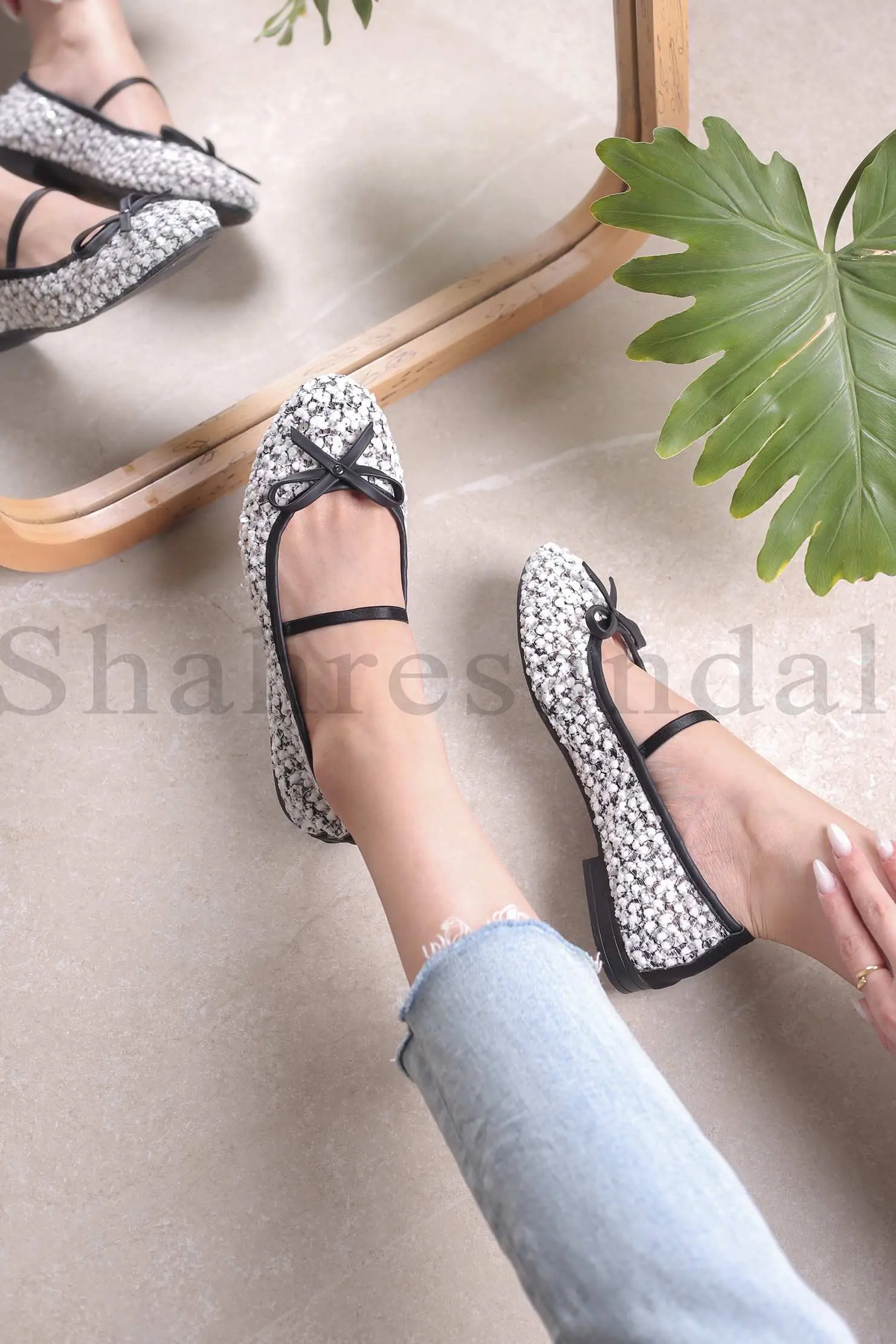 کفش کالج زنانه کد 6025