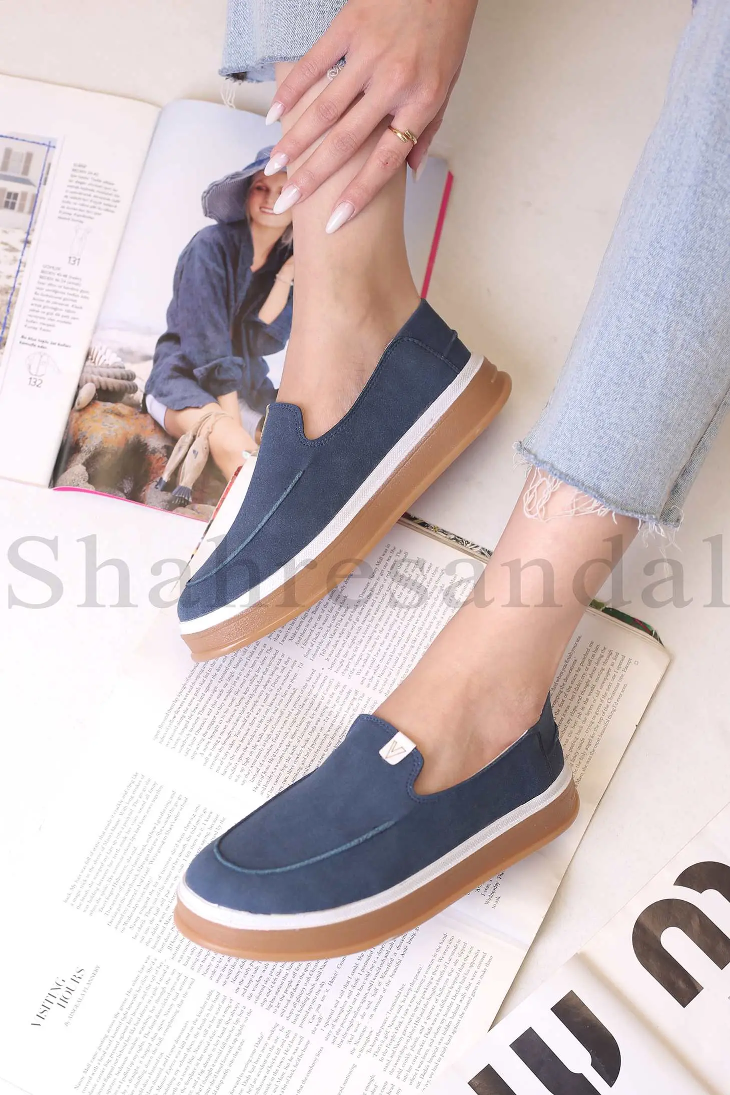 کفش کالج زنانه کد 7001