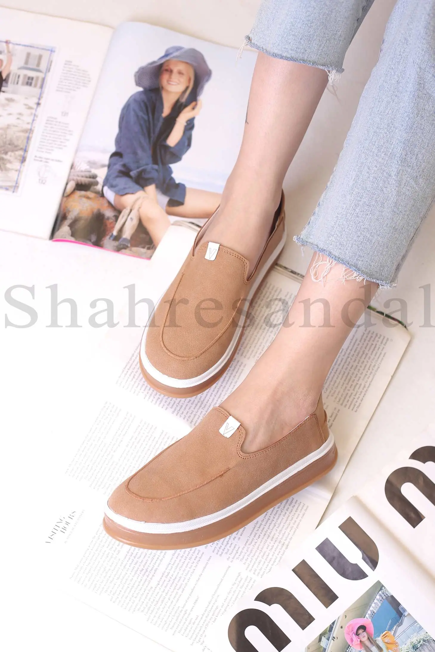 کفش کالج زنانه کد 7001