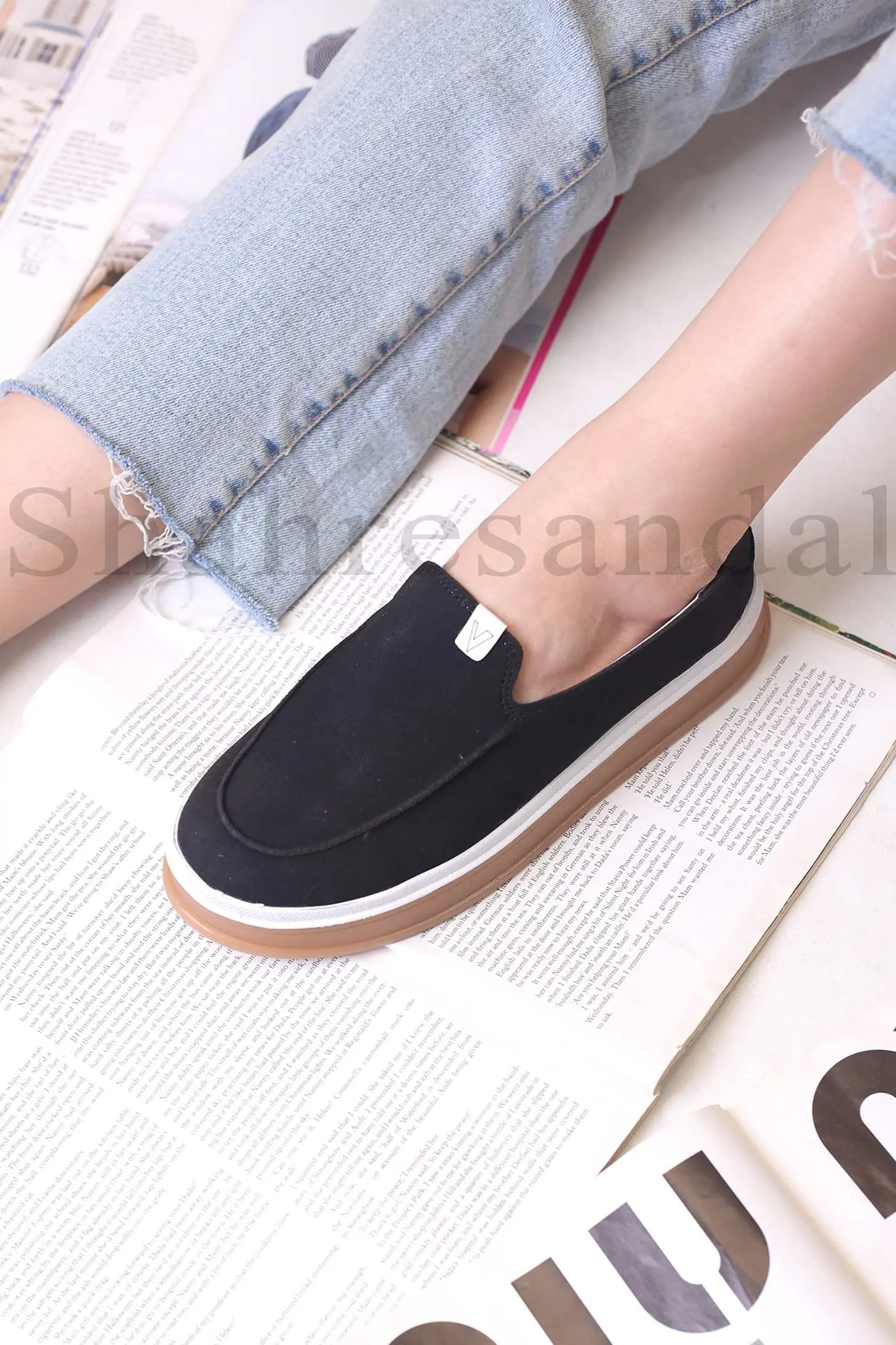 کفش کالج زنانه کد 7001