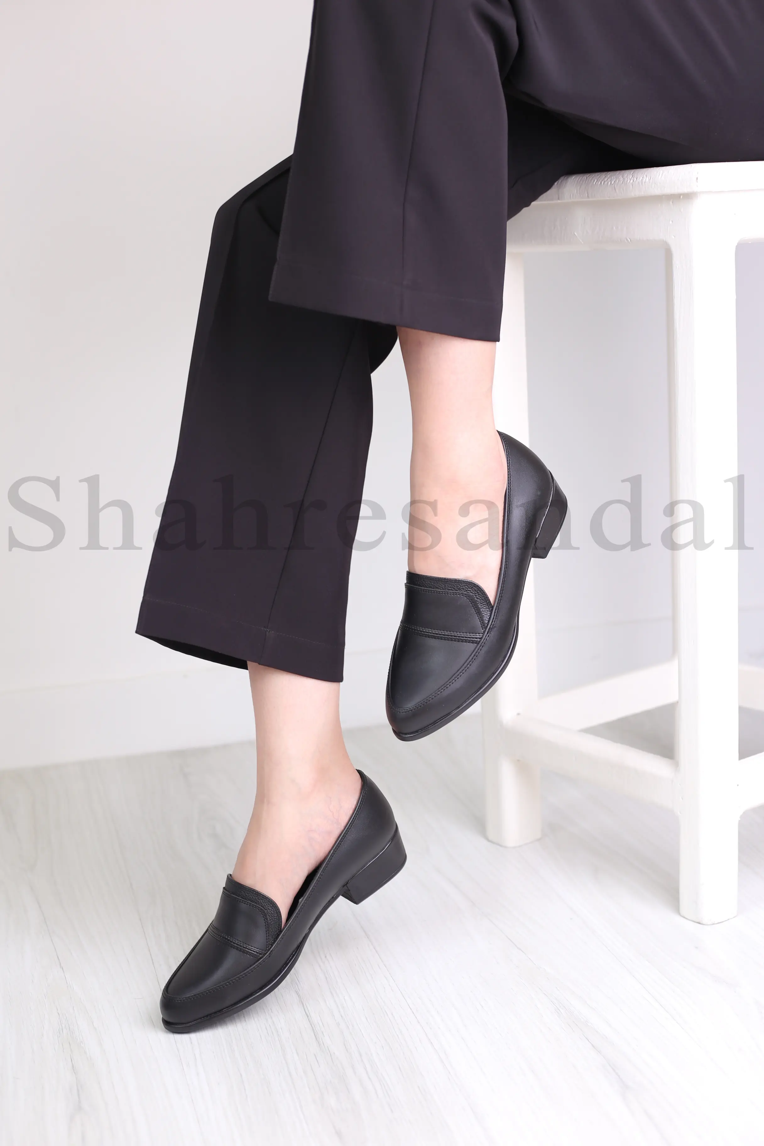کفش پرسنلی پاشنه دار زنانه روشا