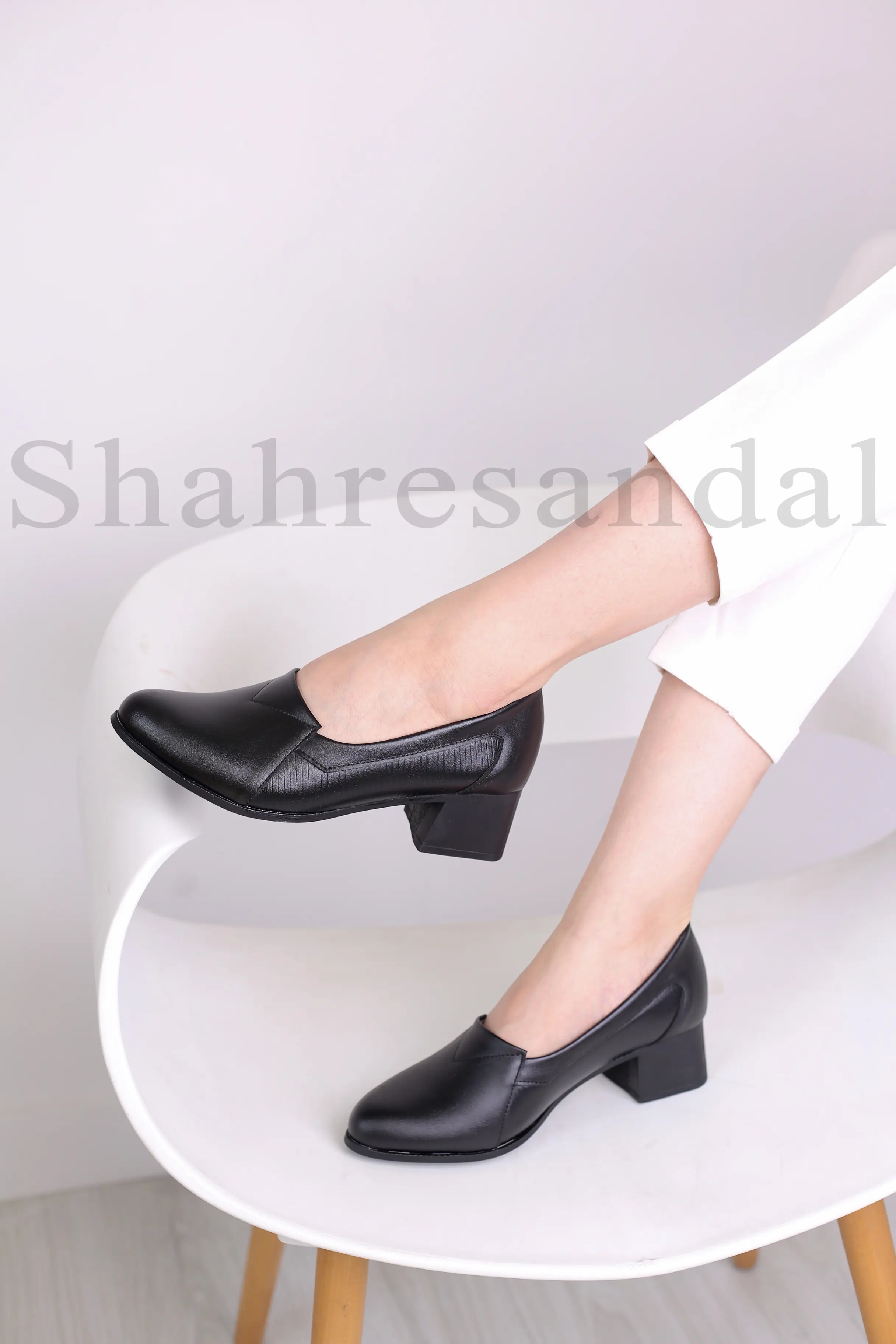 کفش پرسنلی پاشنه دار زنانه آلما