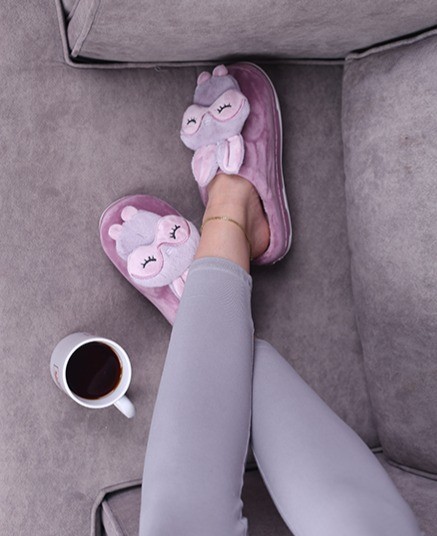 پاپوش جلو بسته زنانه خرگوشی عینکی