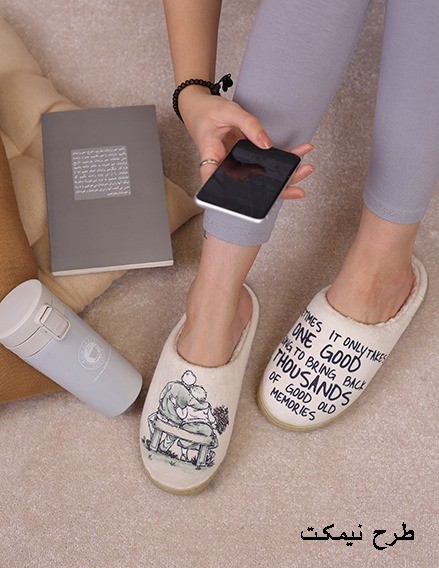 پاپوش جلو بسته زنانه طرحدار