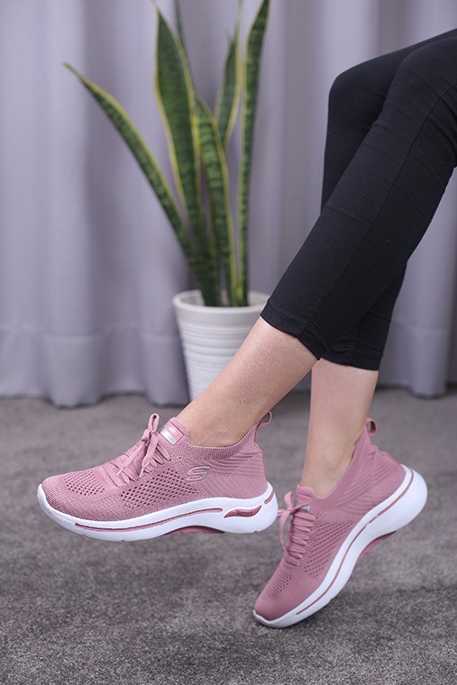 کفش اسپرت زنانه اسکیچرز بافتی 111