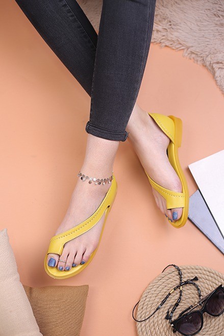 کفش صندل زنانه فلت انگشتی