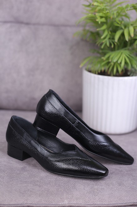 کفش چرم زنانه کد250