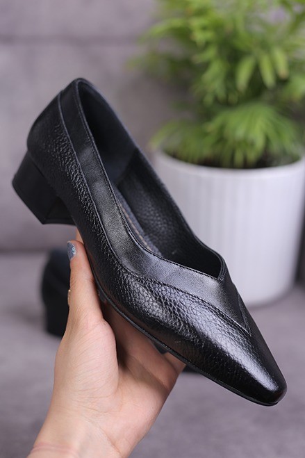 کفش چرم زنانه کد250