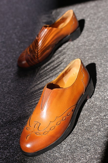 کفش چرم پرسنلی زنانه کد302