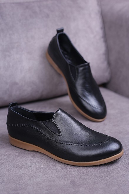 کفش کالج چرم زنانه کد99102