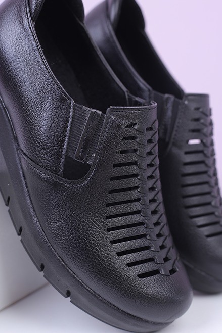 کفش پرسنلی زنانه دارا بافتی