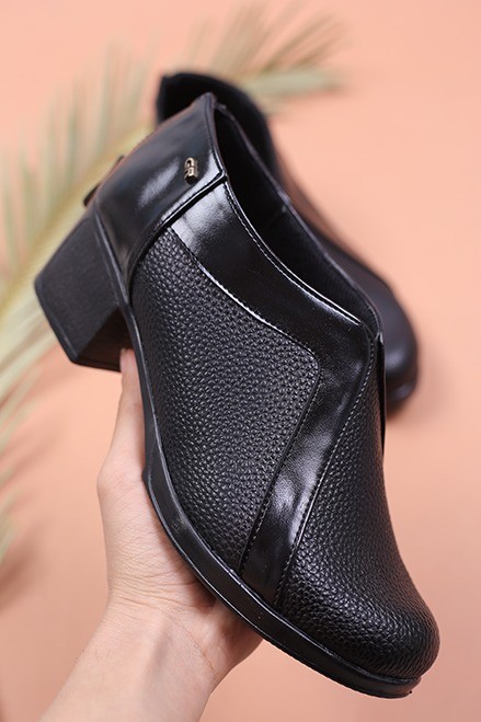 کفش پرسنلی زنانه GR پشت زیپ