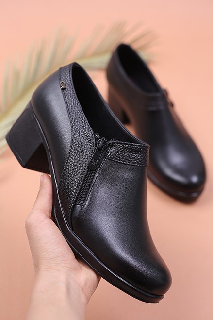 کفش پرسنلی زنانه GR بغل زیپ