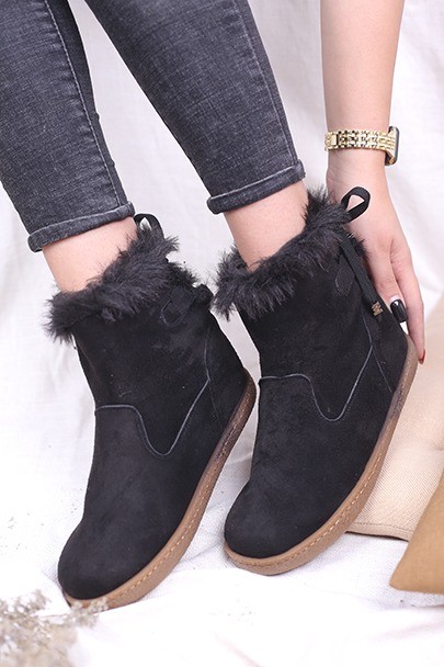 کفش نیم بوت زنانه پشت بندی