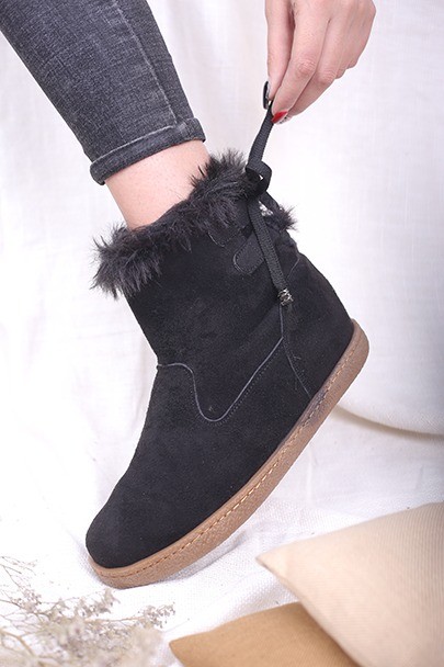 کفش نیم بوت زنانه پشت بندی