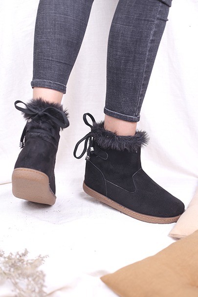 کفش نیم بوت زنانه پشت بندی