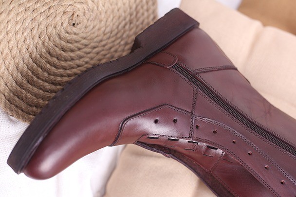 کفش بوت چرم زنانه اسکویرل