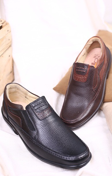 کفش چرم طبی مردانه پارس