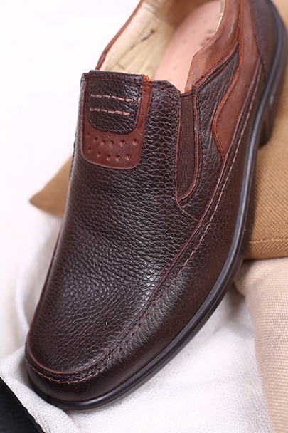 کفش چرم طبی مردانه پارس