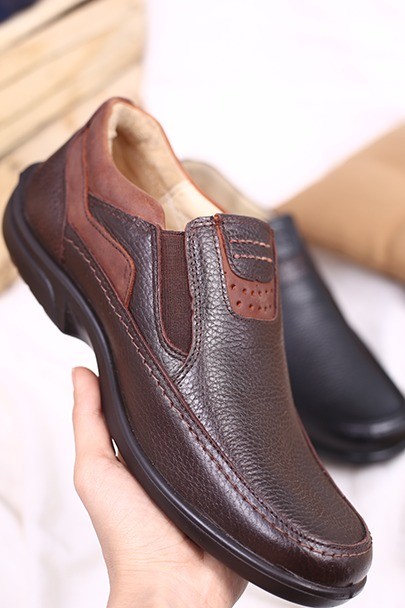 کفش چرم طبی مردانه پارس