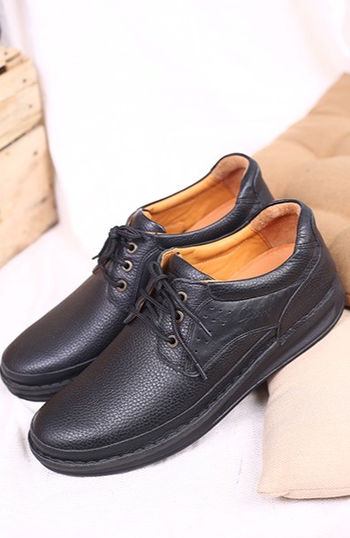 کفش چرم طبی مردانه 810بندی