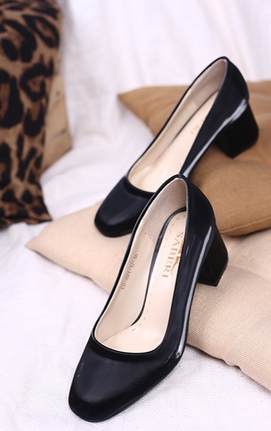 کفش پرسنلی زنانه پنجه چهارگوش