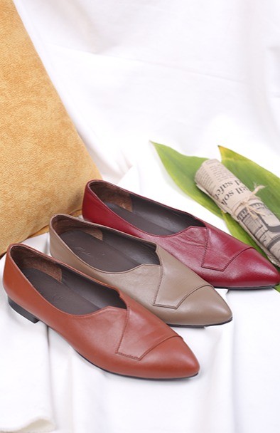 کفش چرم کالج زنانه 105مهپا