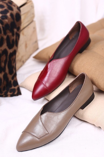 کفش چرم کالج زنانه 105مهپا