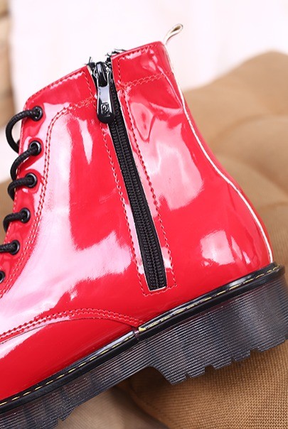 نیم بوت ورنی زنانه بالن