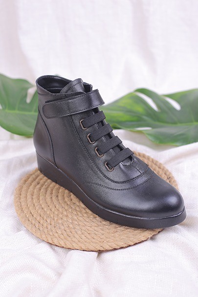 نیم بوت زنانه چرمی آنجلا کد725